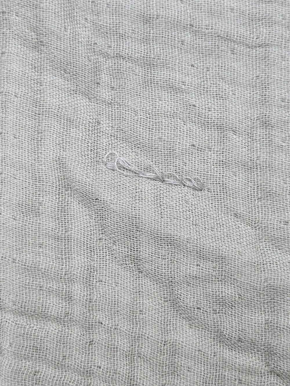 QUINCE Organic Cotton Gauze Dream Quilt King/Cal King Fog Grey 0906